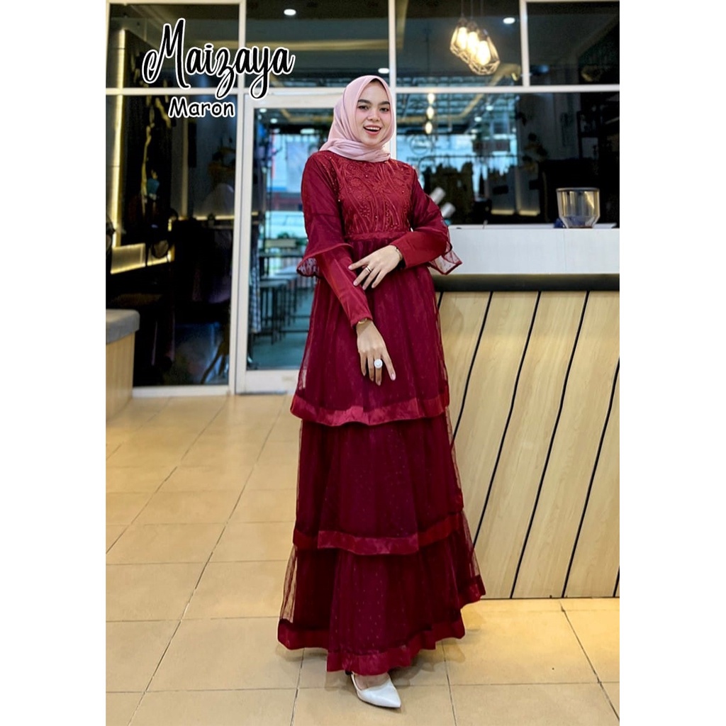 GAMIS PESTA KONDANGAN MAIZAYA DRESS PESTA