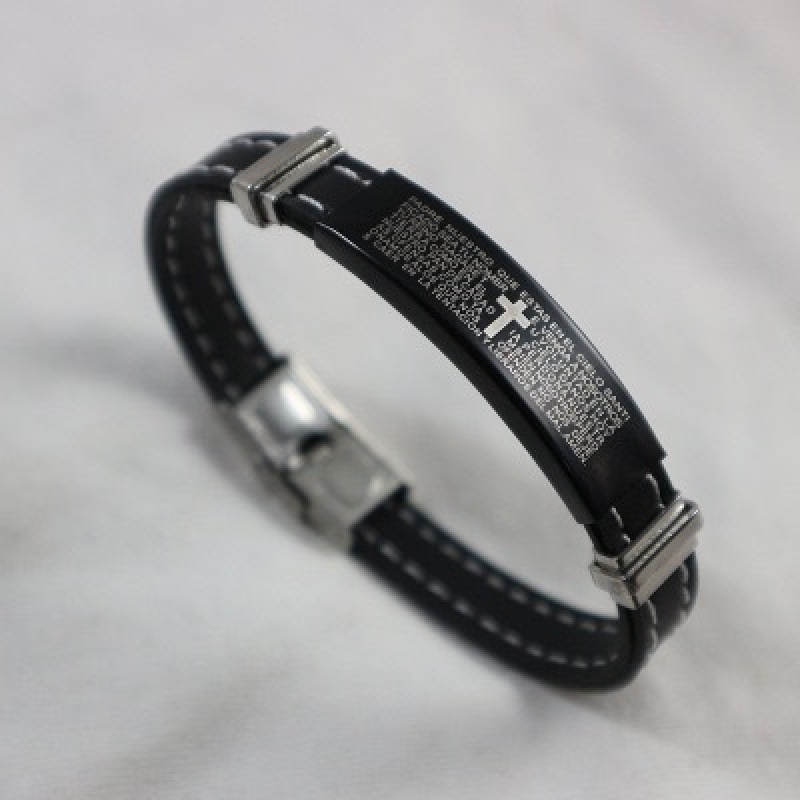 Gelang Jimat Bahan Stainless Steel Ukuran 21CM Gaya Vintage Untuk Pria