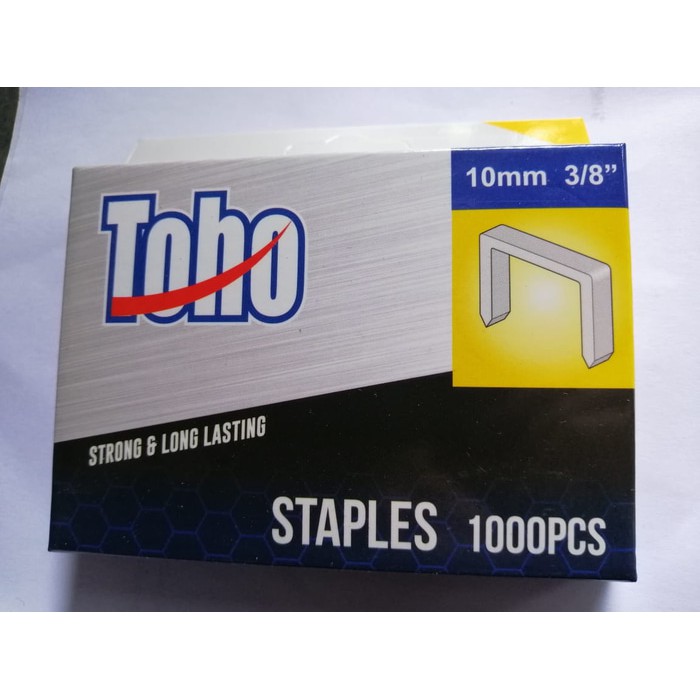 

Langsung Order Isi / Refill Staples Gun / Gun Tacker / Hekter Tembak TOHO 10mm 3/8 Berkualitas