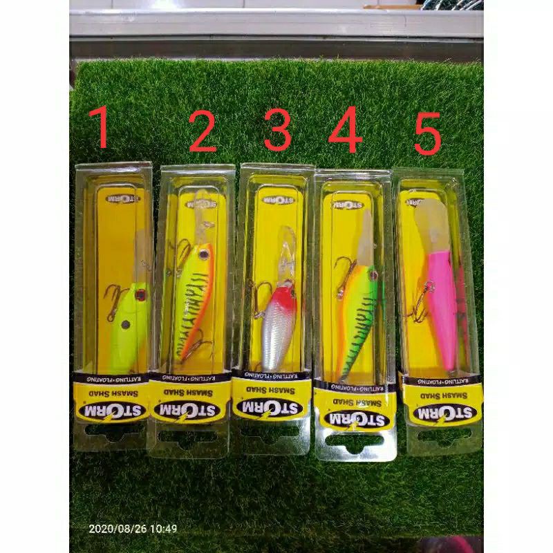 Lure/minnow storm smash shad 7cm /11grm