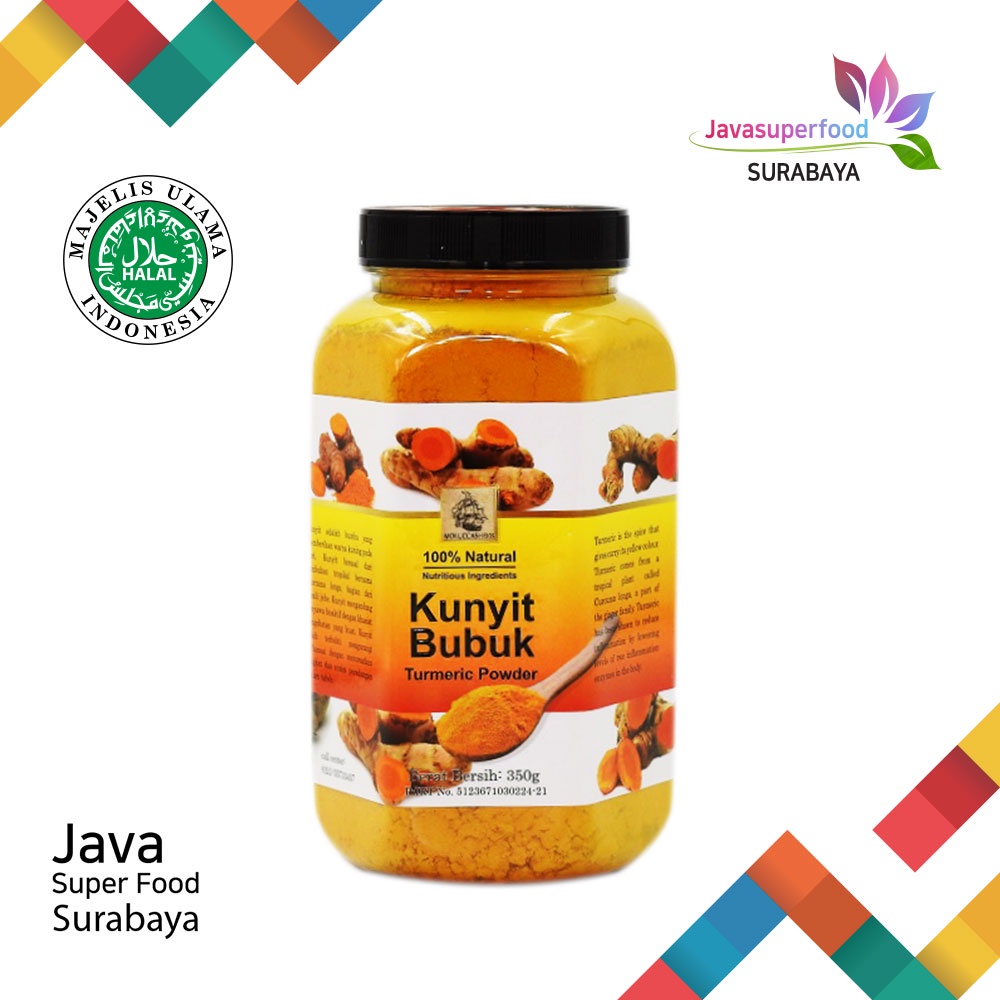 

Premium Turmeric Powder / Kunyit Bubuk Asli 350gram