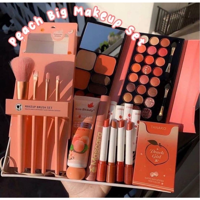 Peach Big Make Up Set