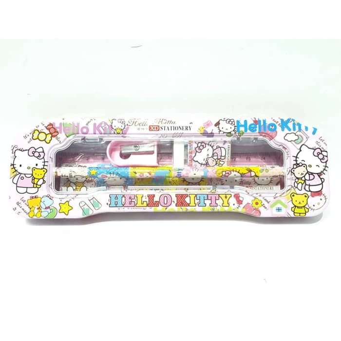 

Stationery Set Kotak Pensil Alat Tulis Anak Hello Kitty 9545