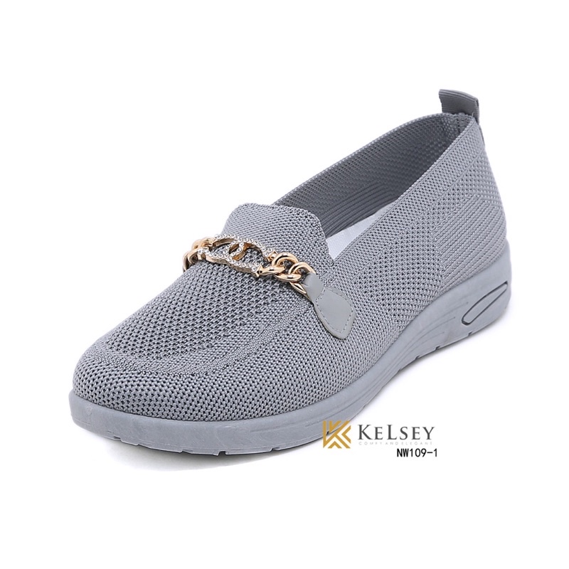 (GRATIS ALAS KAKI) Nicole Sepatu Slip On Wanita Kelsey NW109-1 / Sepatu Wanita