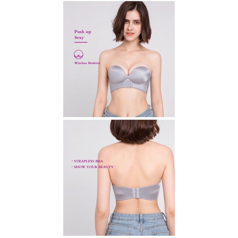 COD ALAYA BRA STRAPLESS (push up bra,seamless bra,free tali halter,bra kemben,bra pushup)
