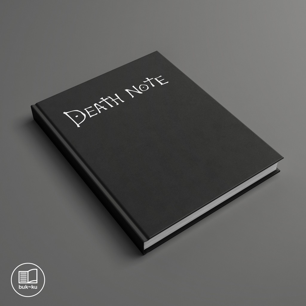 Death Note buku custom agenda planner custom notebook 