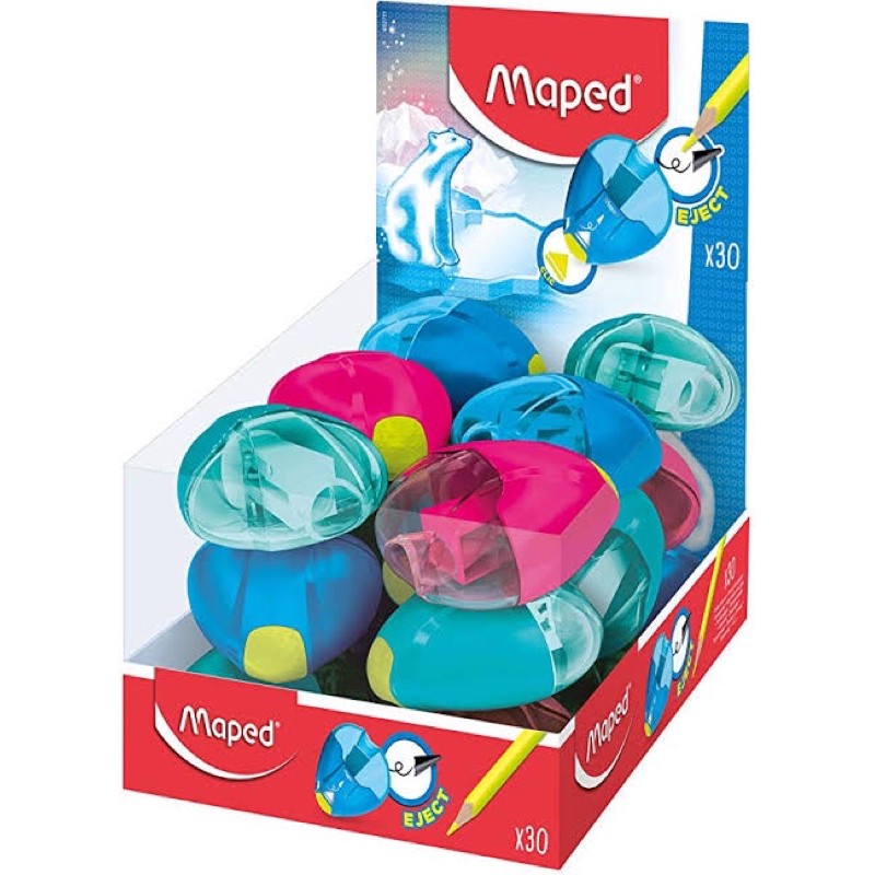 

Maped Igloo Eject Sharpener / Rautan 1 Hole