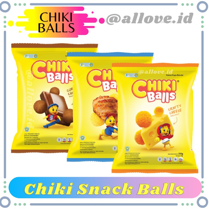

Chiki Snack Balls 200 Gr