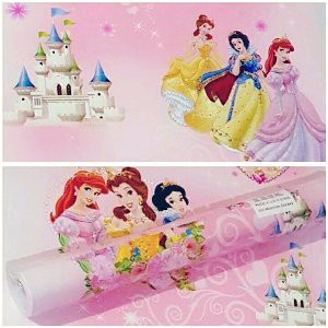 Wallpaper sticker dinding Karakter Princess