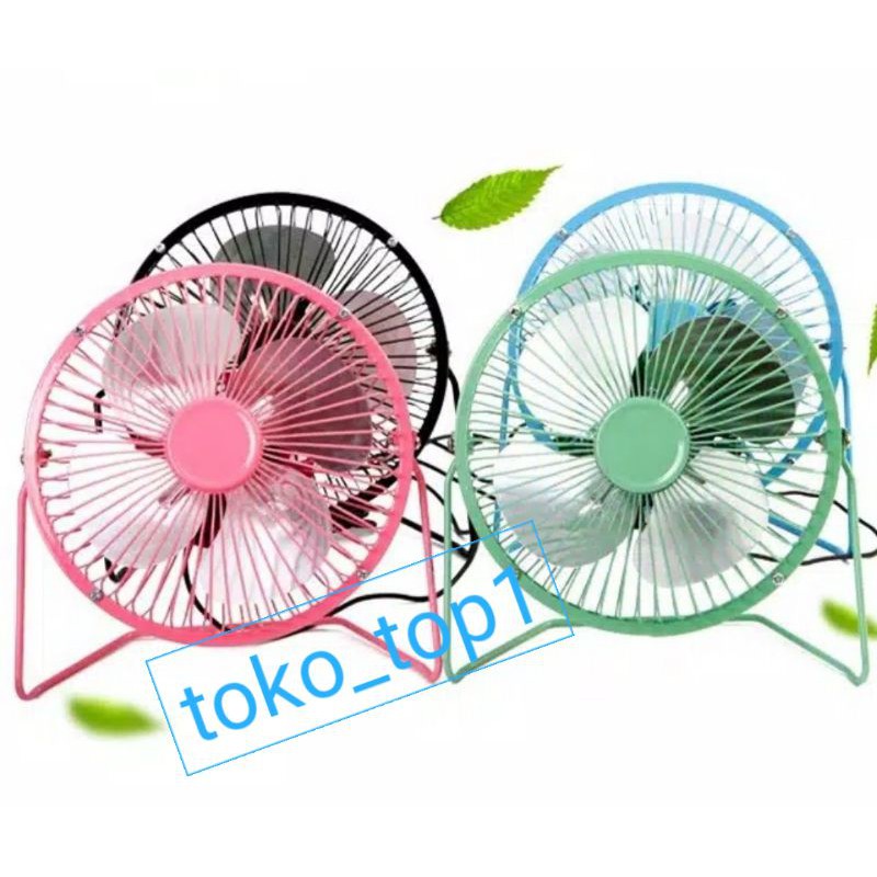 Kipas Angin USB Bahan Besi USB Mini Fan