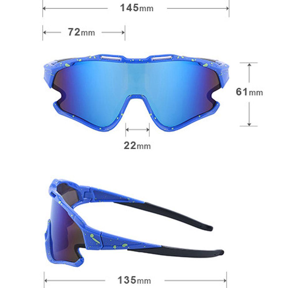 Augustina Kacamata Bersepeda UV400 Pria Wanita Hiking Mengemudi Sepeda Berkendara Peralatan Naik Sepeda Gunung Naik Perlindungan Anti-UV Eyewear