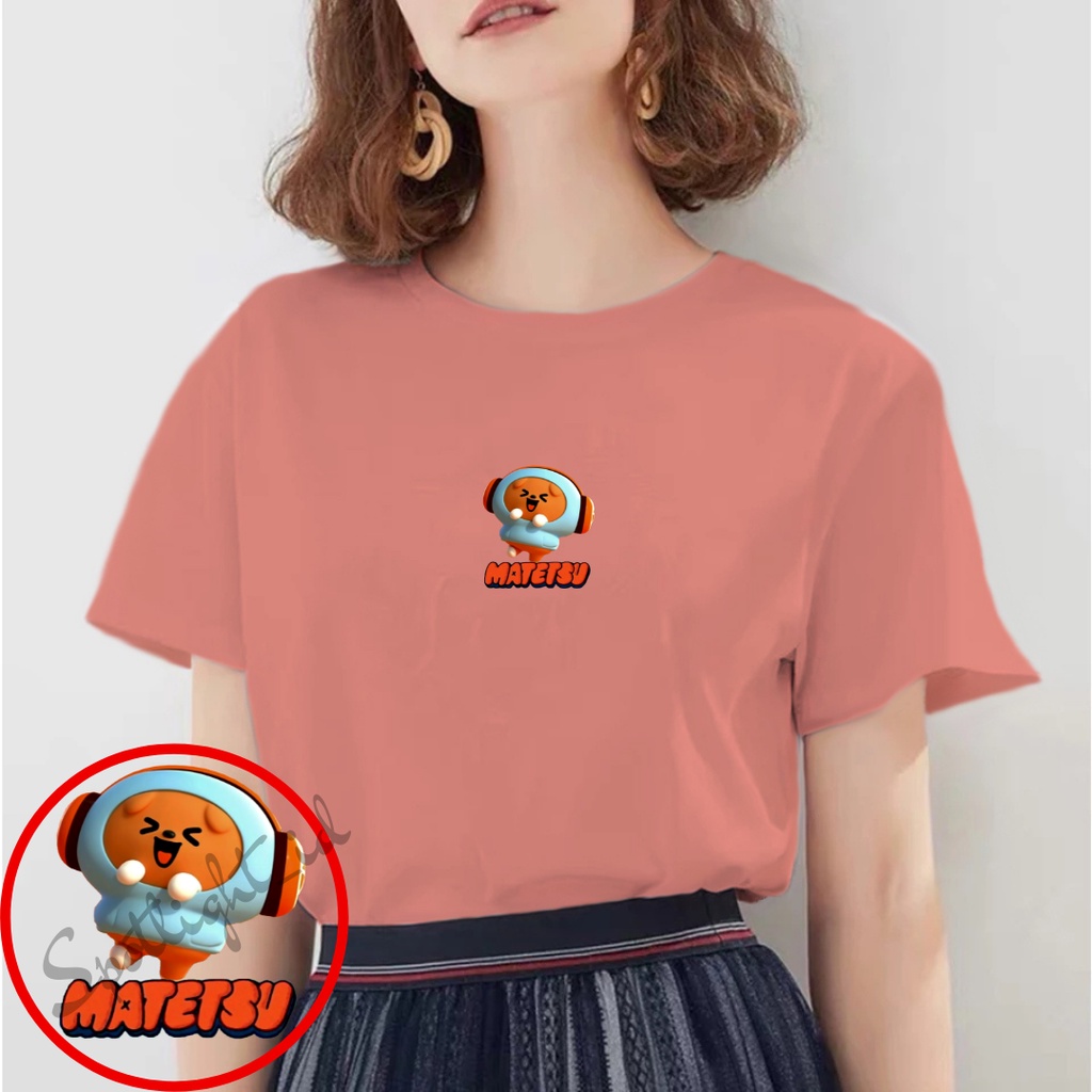 SPOTLIGHT_ID - BAJU KAOS WANITA MATETSU MASHIHO KOREA , T SHIRT WANITA MATETSU MASHIHO , KAOS DISTRO