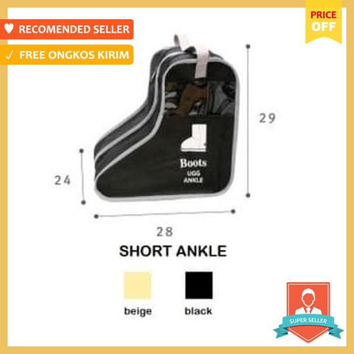 Boots Storage Short Ankle / Tas Sepatu Boots Ukuran Pergelangan Kaki - Sepatu Pria - Boots Pria