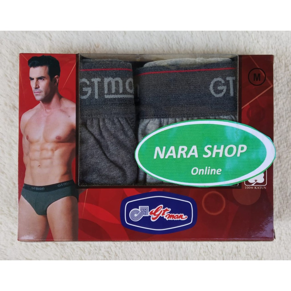 [Isi 2pcs] GTM 01 | Celana Dalam Gt Man | CD GT Man Gtm 01 | Celana Dalam Pria