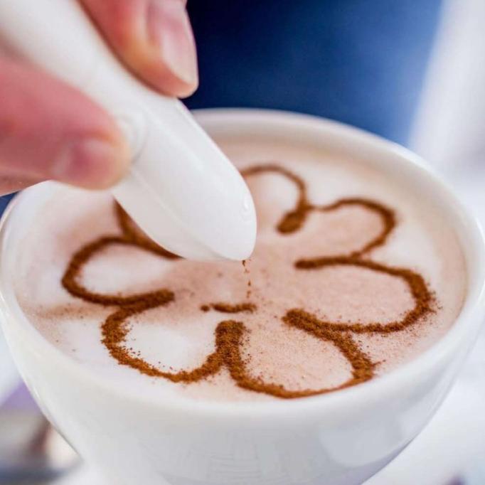 

Triple W Coffee Latte Art Etching Pen Electic Alat Lukis Gambar Kopi