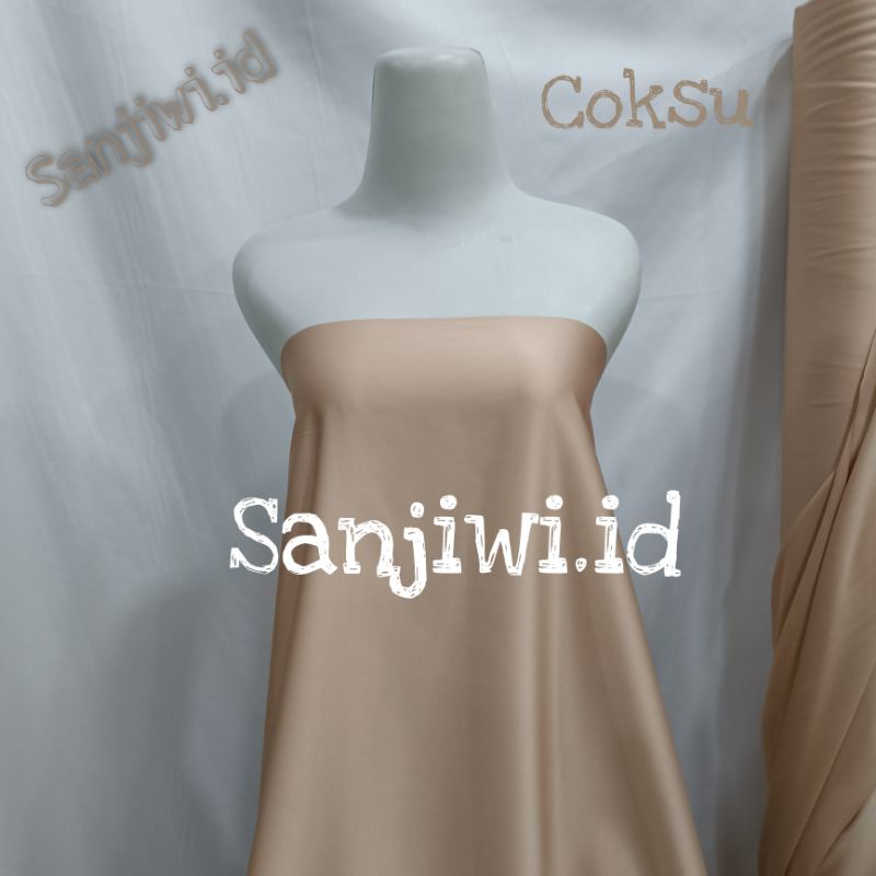 Kain Roberto Cavali Premium / Kain Bridesmaid / Kain Satin Meteran High Quality