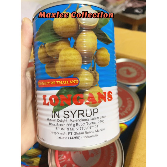 

Kalengbuah- Harvest Delight Longans 567Gr / Kaleng Buah Longan / Longan Kaleng - Tanpa Bubble -Buah-