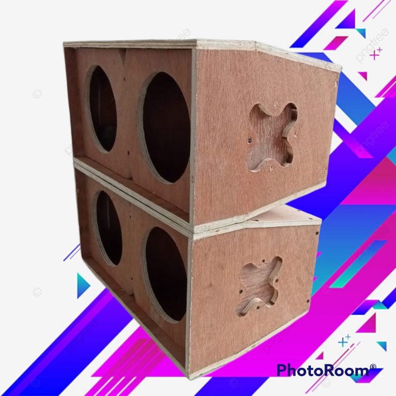 BOX speaker 8 inch dobel