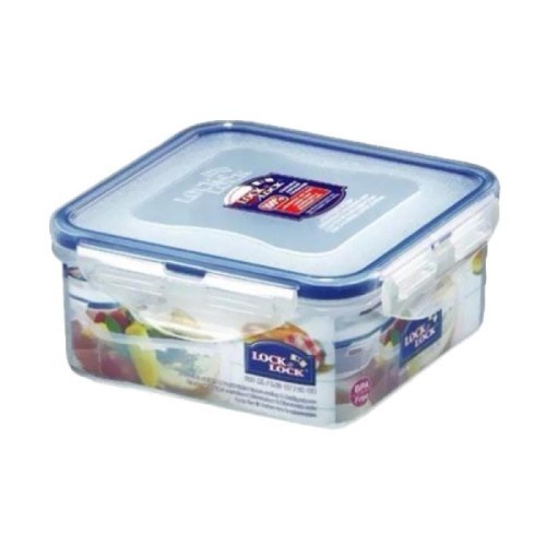 Lock &amp; Lock HPL 854 Square Food Container 600ml