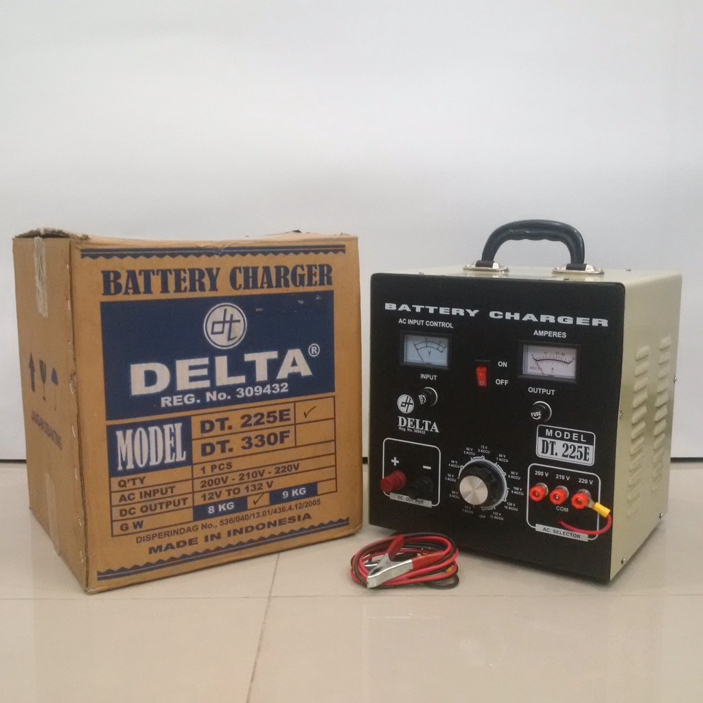 Charger Aki / Accu Delta DT225E 25Ampere