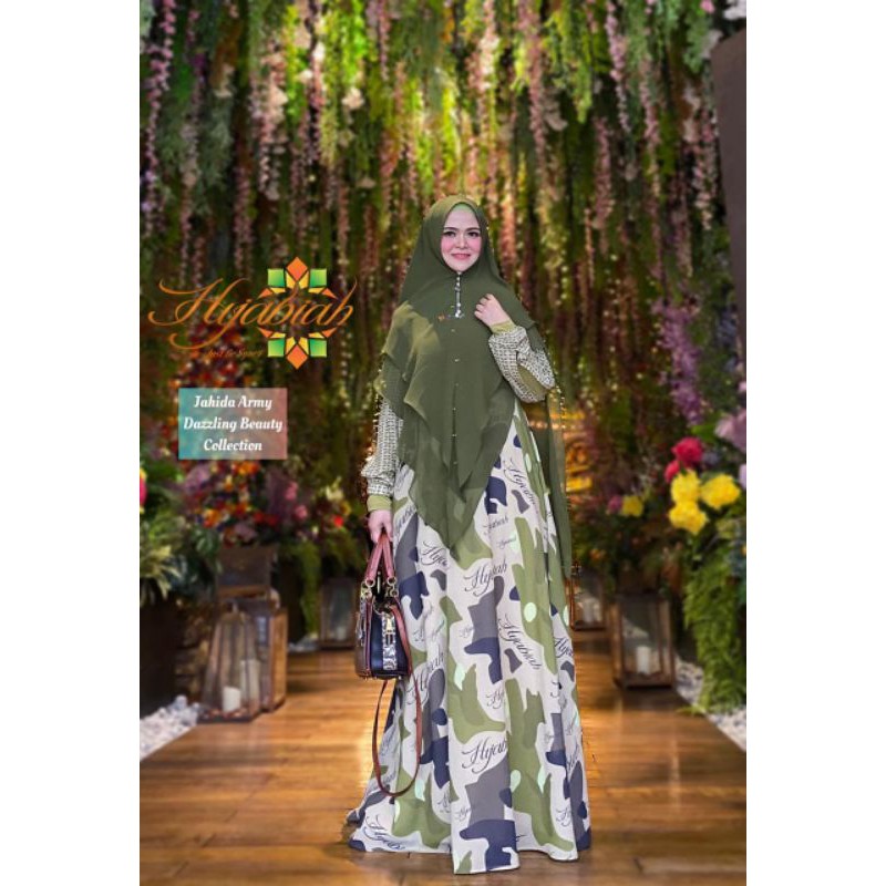 HIJABIAH / Jahida Set By Hijabiah / set syari / syari hijabih / hijabiah brand
