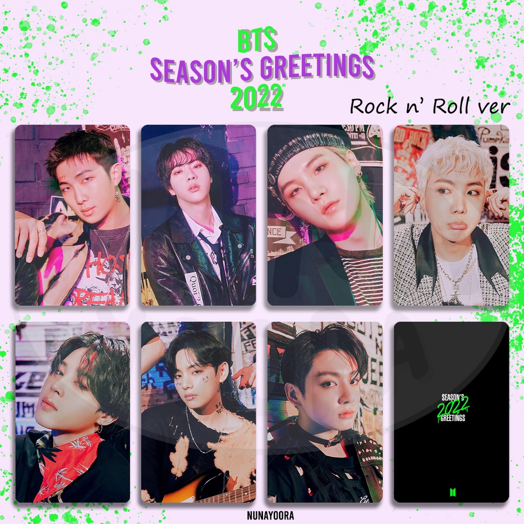 PHOTOCARD BTS SEASON'S GREETINGS 2022