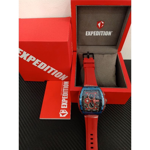 JAM TANGAN EXPEDITION E6782 PRIA / E 6782 RUBBER / 6782 FKM