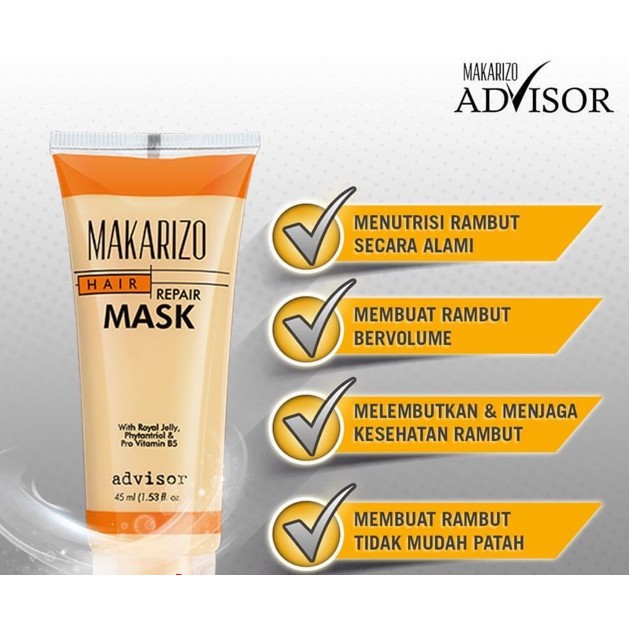 MAKARIZO Advisor Hair Repair Mask 45 mL