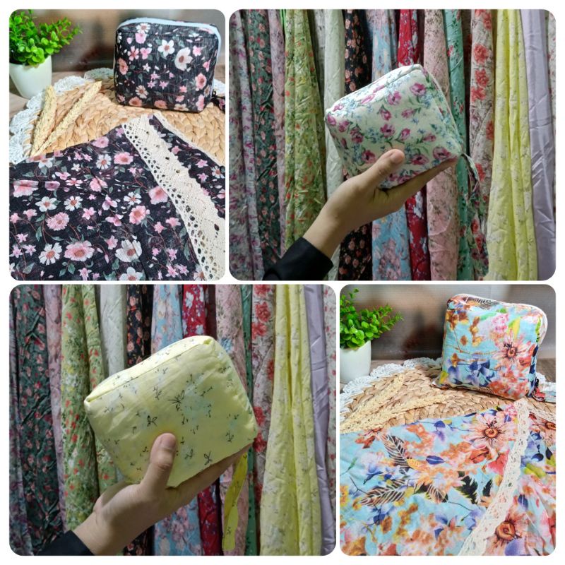 MUKENA Silky 2in1 SAFIR Mukena Silky Premium