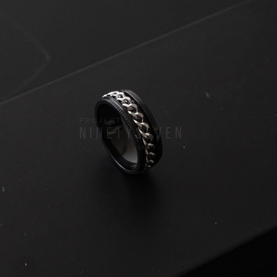 Siap Kirim.. GAVIN Ring Cincin Titanium Anti Karat Pria Wanita - Project 97