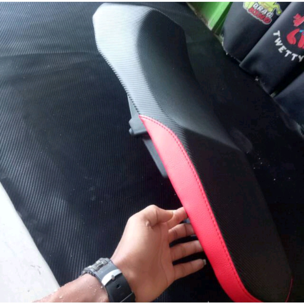 Jok Vixion Old - Jok Vixion Old Lis Merah - Jok Vixion Old MODIFIKASI