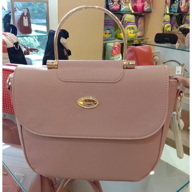 [PINK] HANDBAG TAS SELEMPANG WANITA MERK ELIZABETH