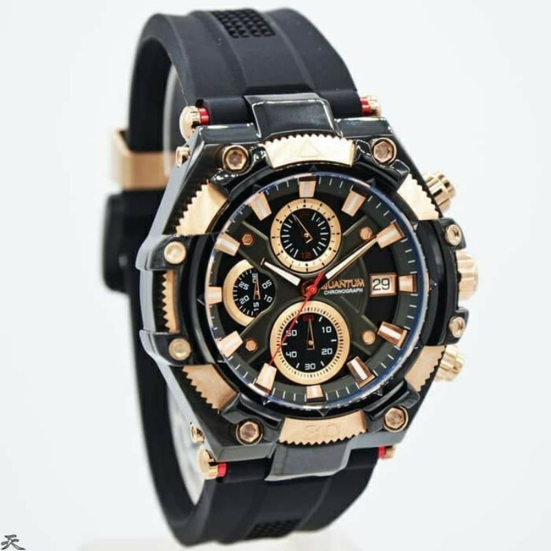 QUANTUM HNG716.851 JAM TANGAN PRIA QUANTUM BLACK ORIGINAL