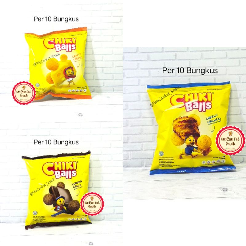 

Chiki Balls All Variant (isi 10) Kemasan Baru