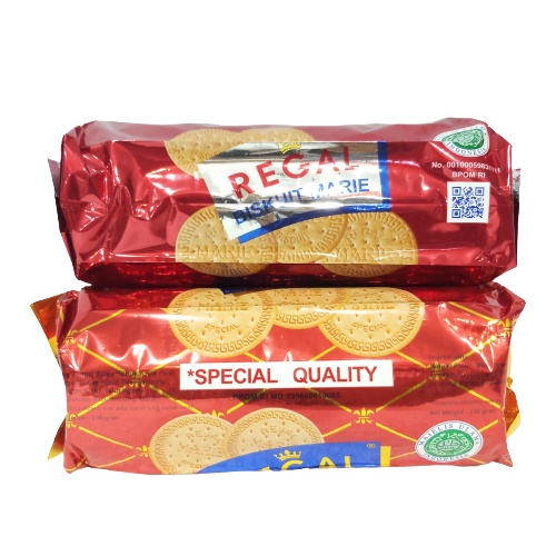 REGAL MARIE BISCUIT 230G/120G/centraltrenggalek