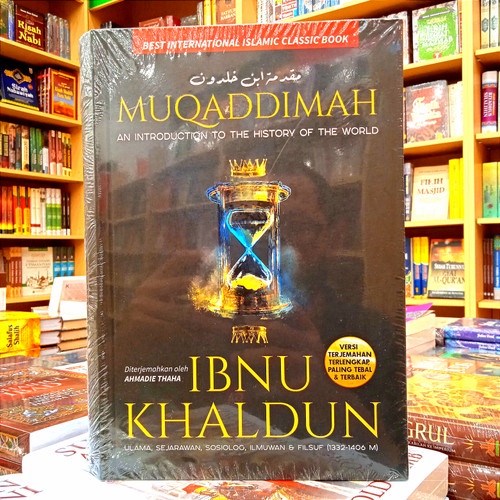 BUKU MUQADDIMAH AN INTRODUCTION TO THE HISTORY OF THE WORLD BAHASA INDONESIA - IBNU KHALDUN [ORIGINAL]