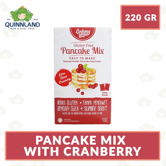 

cs777vv Pancake Mix With Cranberry 220Gr - Ladang Lima Da01D100