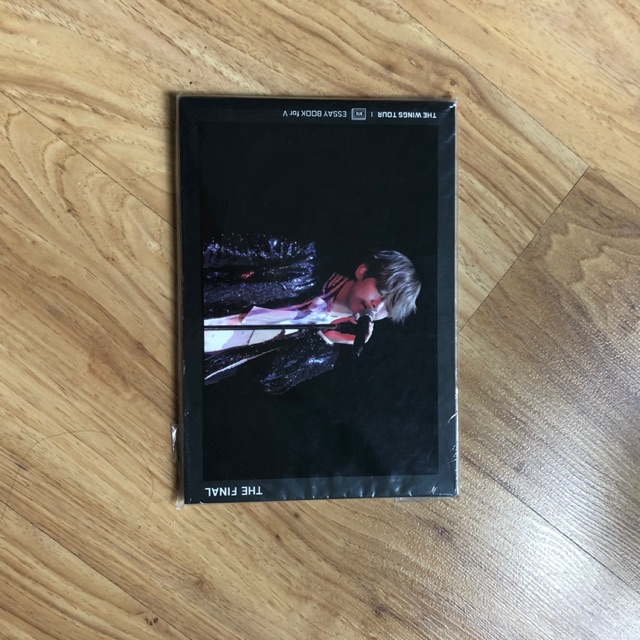 bts wings tour final essay book taehyung v tae photobook twt wt -photocard pc