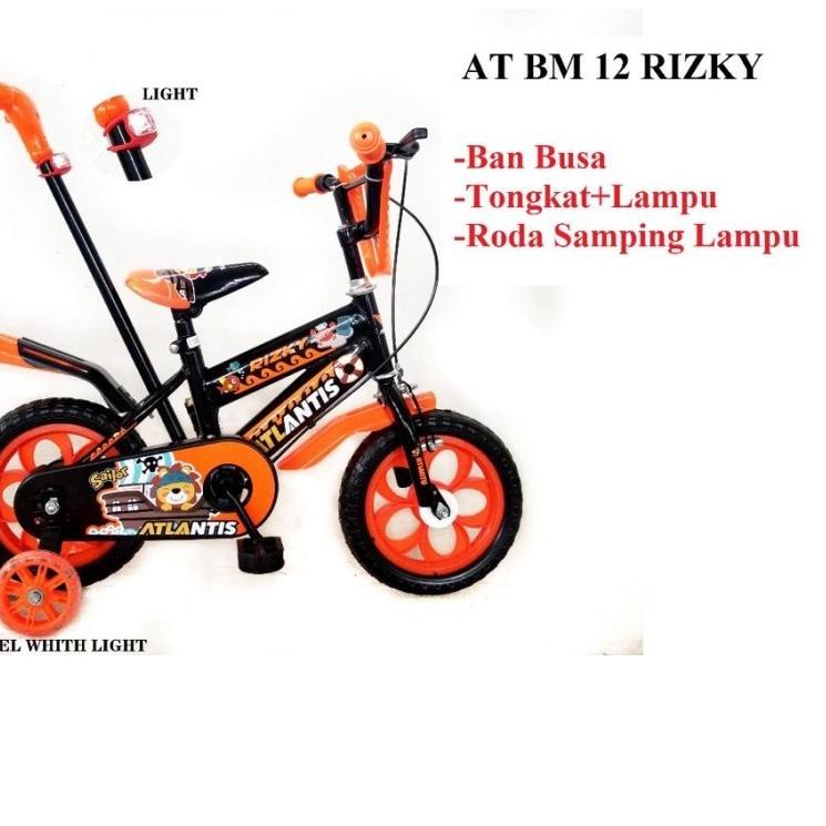 limited Edition✔️SEPEDA ANAK LAKI LAKI 12 BMX BAN EVA RACING MURAH, SEPEDA ANAK USIA 2 TAHUN|SQ6