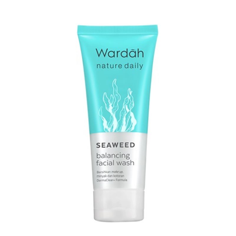 WARDAH Nature Daily Seaweed Balancing Facial Wash 60ml