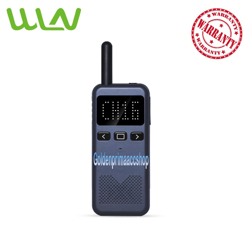 HT Satuan Walkie Talkie WLN Two-Way Radio – Biru ( KD-C70Pro )