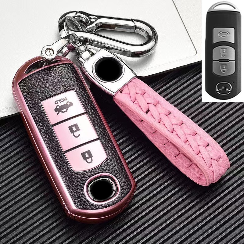 Casing Kunci remote Mobil keyless Untuk mazda 2 mazda 3 mazda 6 cx3 cx5 cx9