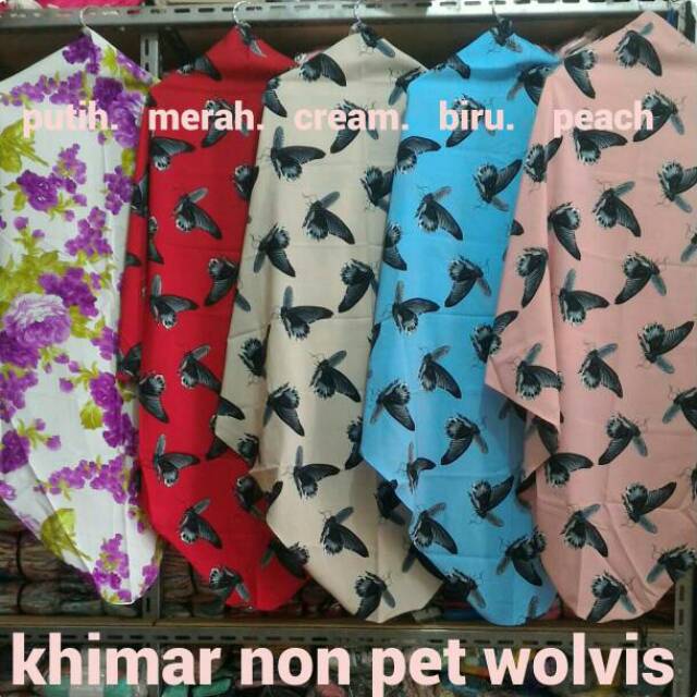 KHIMAR NON PAD BUTTERFLY. JILBAB CANTIKA. KERUDUNG SYARI. HIJAB NON PAD INSTAN