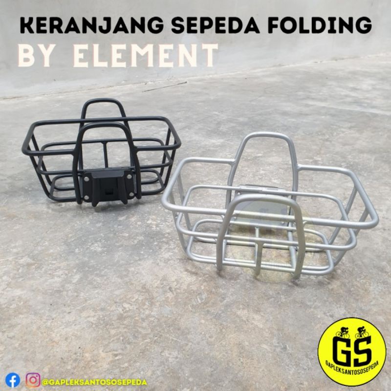 Front Rack Rak Depan Sepeda Lipat Keranjang Seli