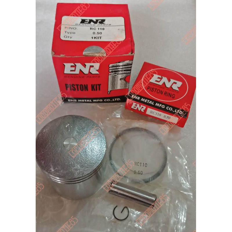 seher piston kit ring seher suzuki rc 100 rc 110 crystal tornado gs gx oversize os 50