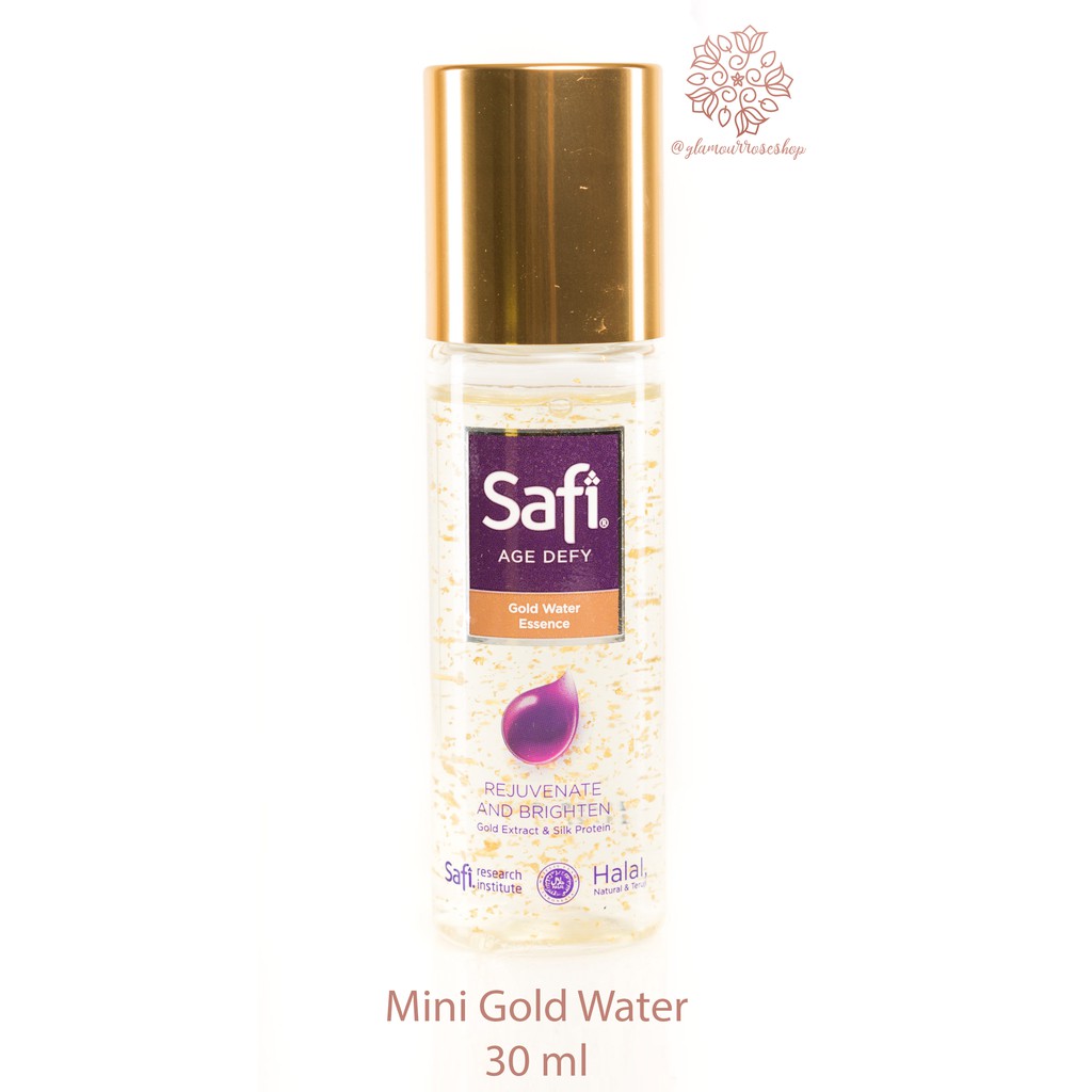 ❤️Glamouroseshop❤️ Safi Age Defy Gold Water Essence 30 ml (MINI) Serum wajah anti aging