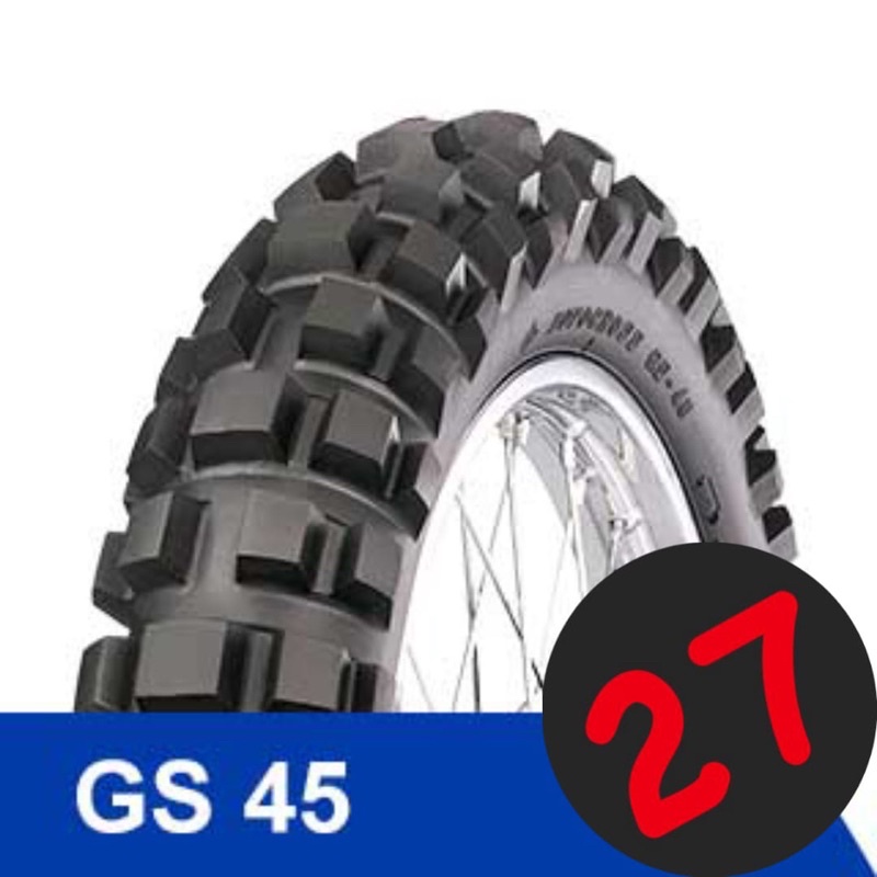 Ban Motor IRC GS 45 ( GS45 ) 275-18 (Tubetype) Ban Luar 2.75 18