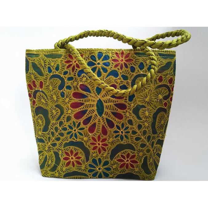 Tas Bordir Tas Bordir Bukittinggi - Hijau Lumut Bukittinggi Bordiran