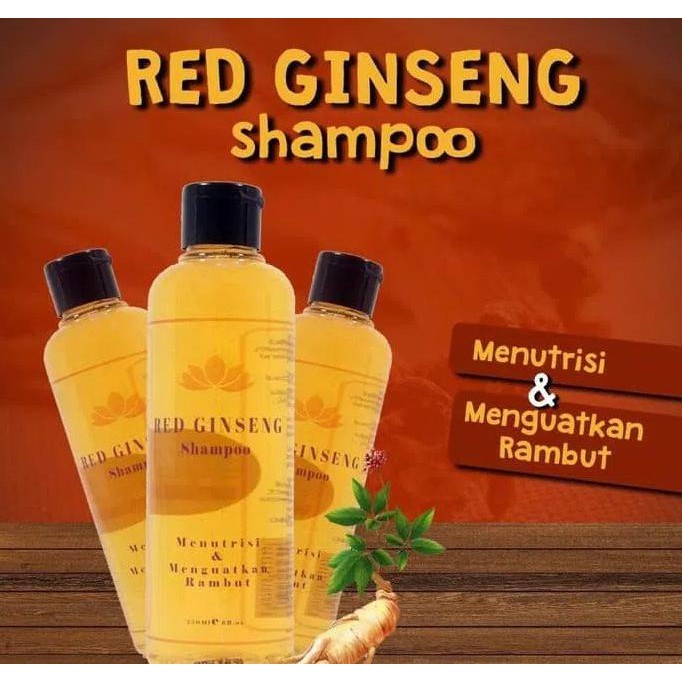 shampoo SHAMPOO RED GINSENG SHAMPOO / SHAMPOO PENYUBUR RAMBUT