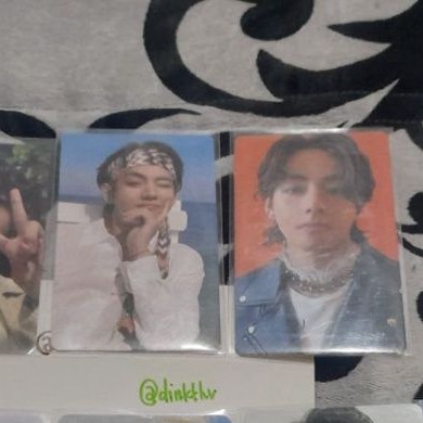 PHOTOCARD TAEHYUNG CREAM& TAEHYUNG PEACHES
